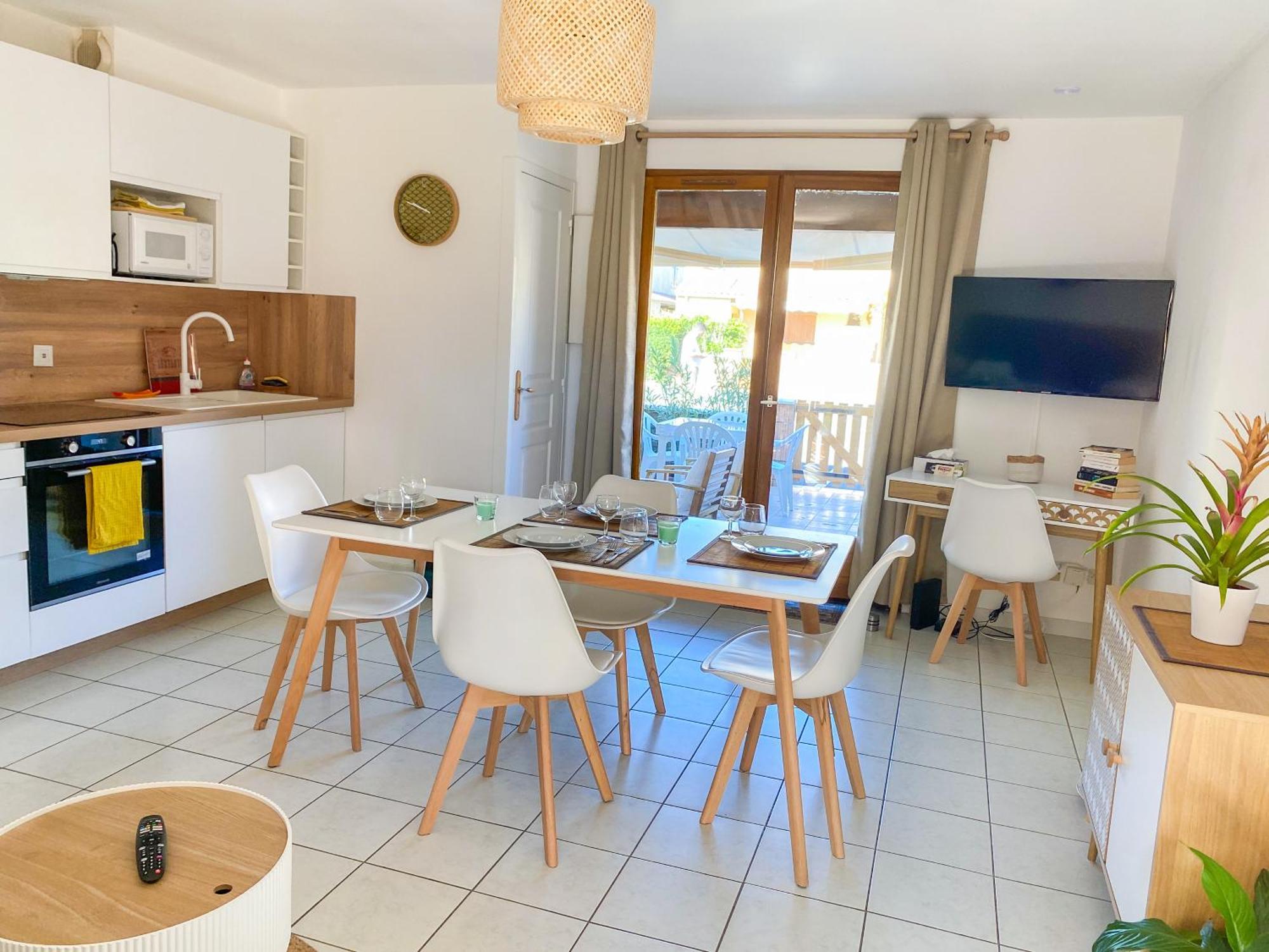 Maison bord de mer en résidence avec piscine Vias Esterno foto