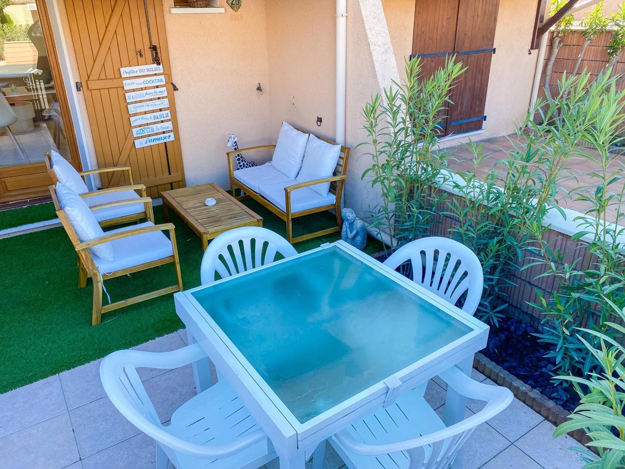 Maison bord de mer en résidence avec piscine Vias Esterno foto
