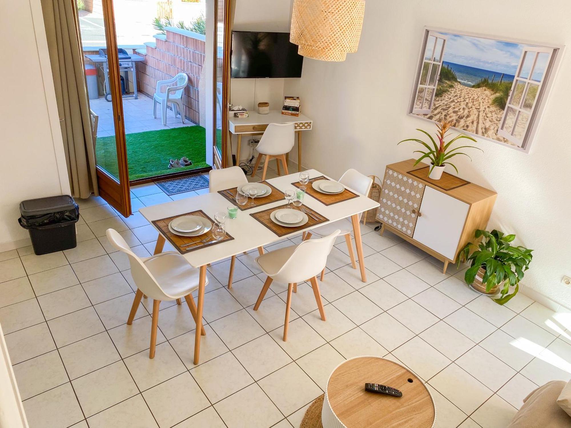 Maison bord de mer en résidence avec piscine Vias Esterno foto