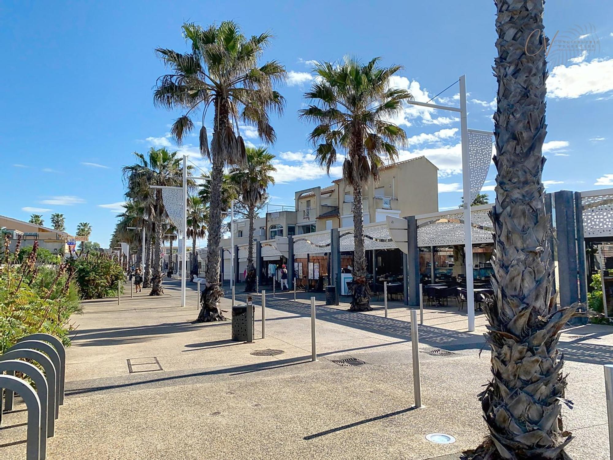 Maison bord de mer en résidence avec piscine Vias Esterno foto