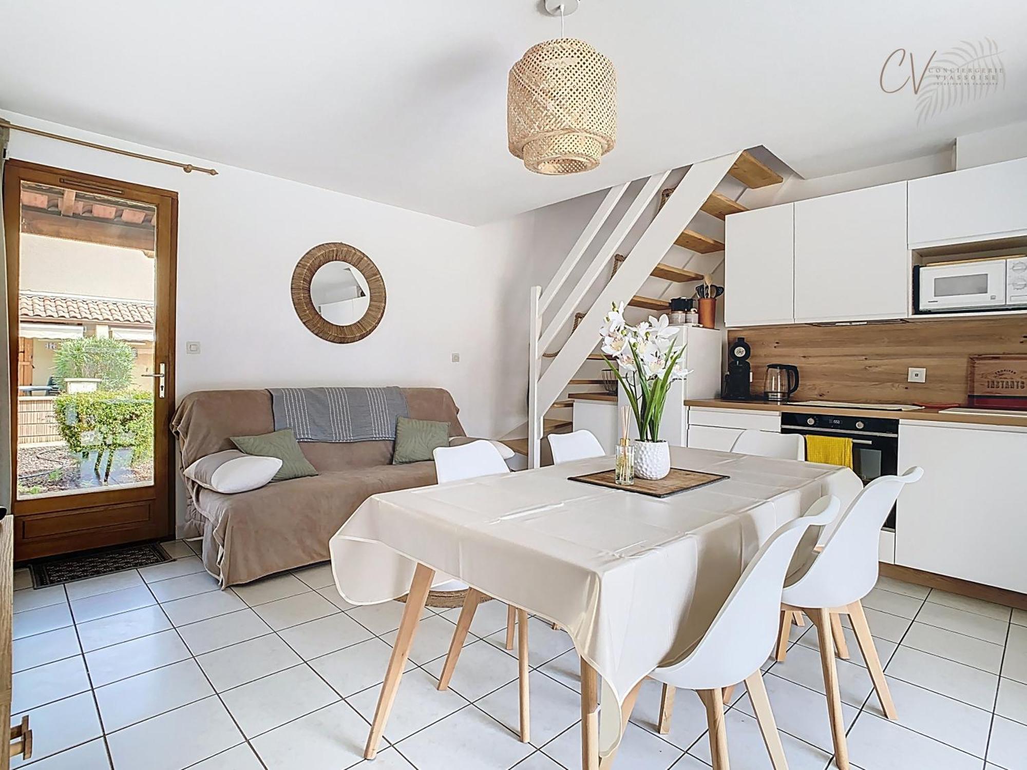 Maison bord de mer en résidence avec piscine Vias Esterno foto