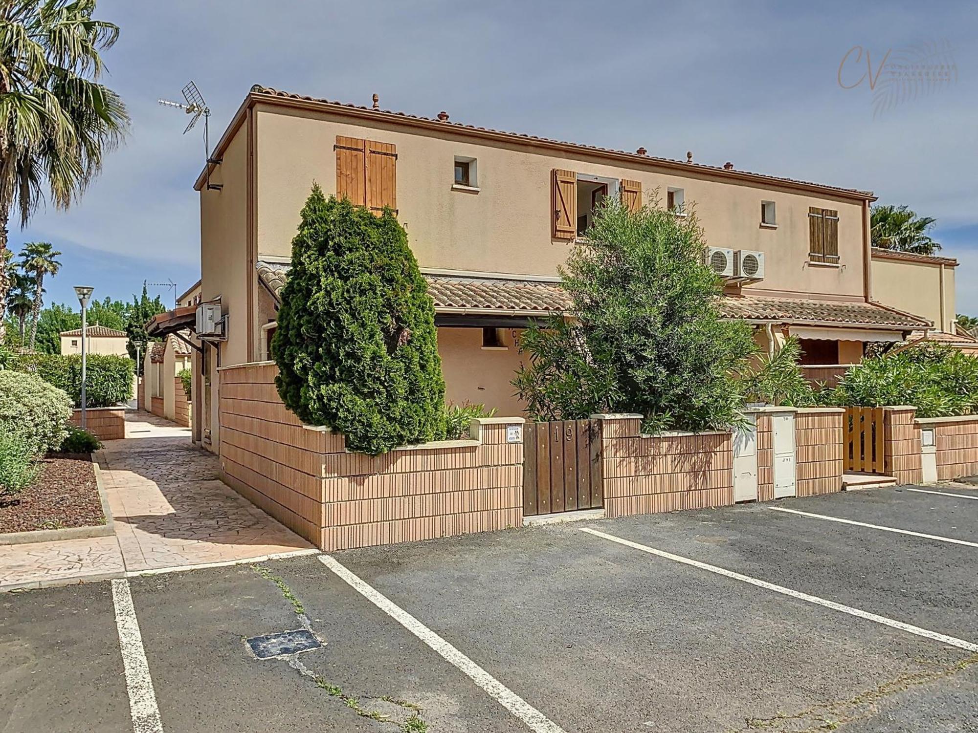 Maison bord de mer en résidence avec piscine Vias Esterno foto